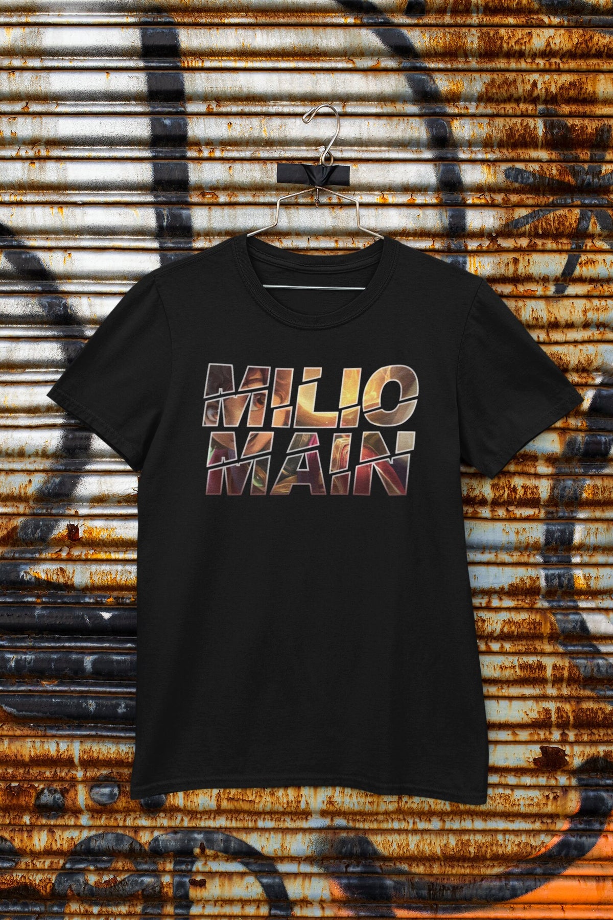 League of Legends Milio Main T Shirt Gaming T Shirt Black Unisex T Shirt Perfect Gift for Gamers and League Fans Graphic Tee – Bold Style · High-Quality Print