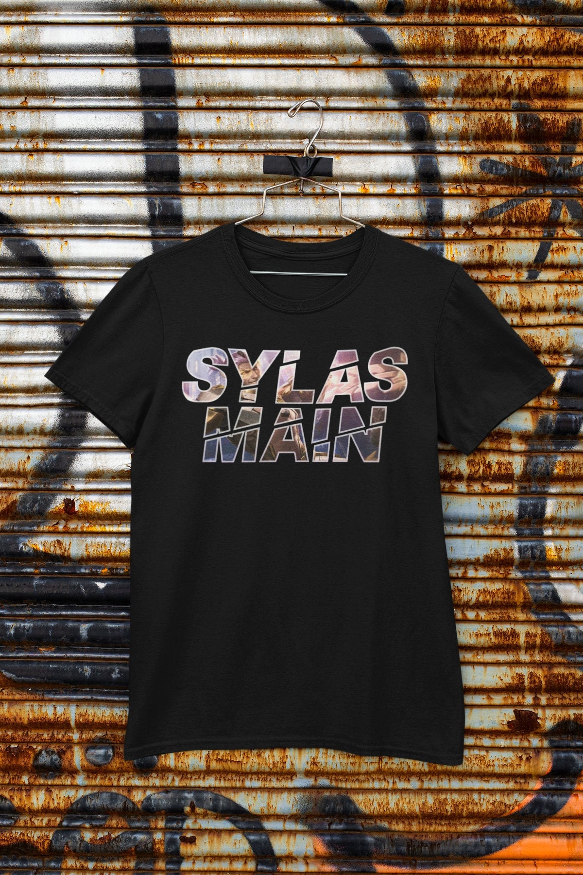 League of Legends Sylas Main T Shirt Gaming T Shirt Black Unisex T Shirt Perfect Gift for Gamers and League Fans Graphic Tee – Premium Graphic · Top Pick For Any Outfit