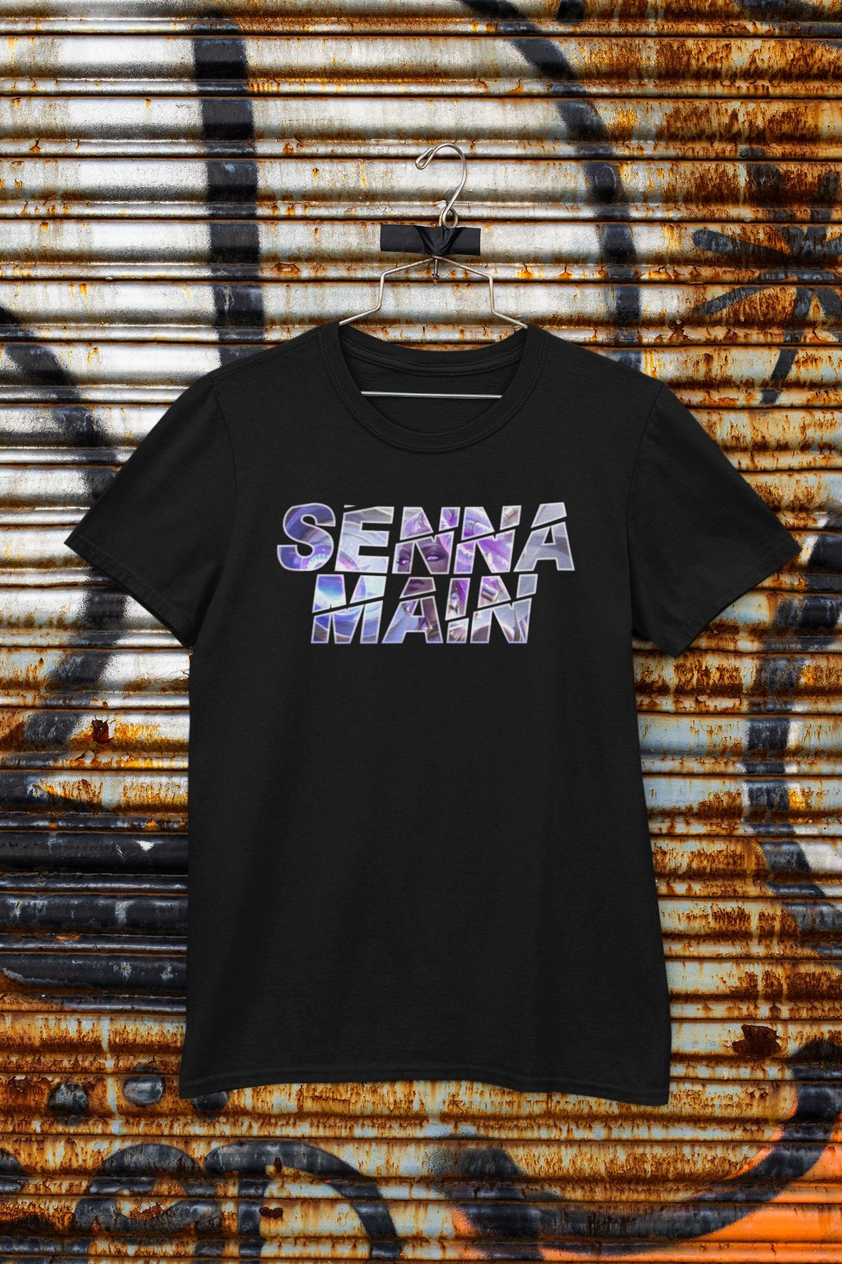 League of Legends Senna Main T Shirt Gaming T Shirt Black Unisex T Shirt Perfect Gift for Gamers and League Fans Graphic Tee – Premium Graphic · High-Quality Print