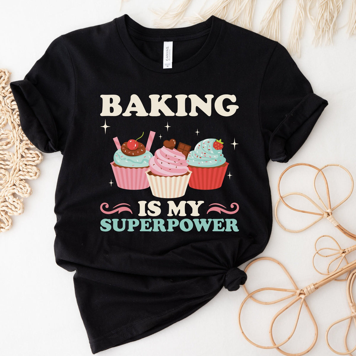 Baking Shirt Baker Shirt Cupcakes Shirt Baking Gifts Baker Gifts Foodie Shirt Chef Shirt Bake Shirt Cupcake Queen Cupcake Gift Graphic Tee – Aesthetic Look · Must-Have Style