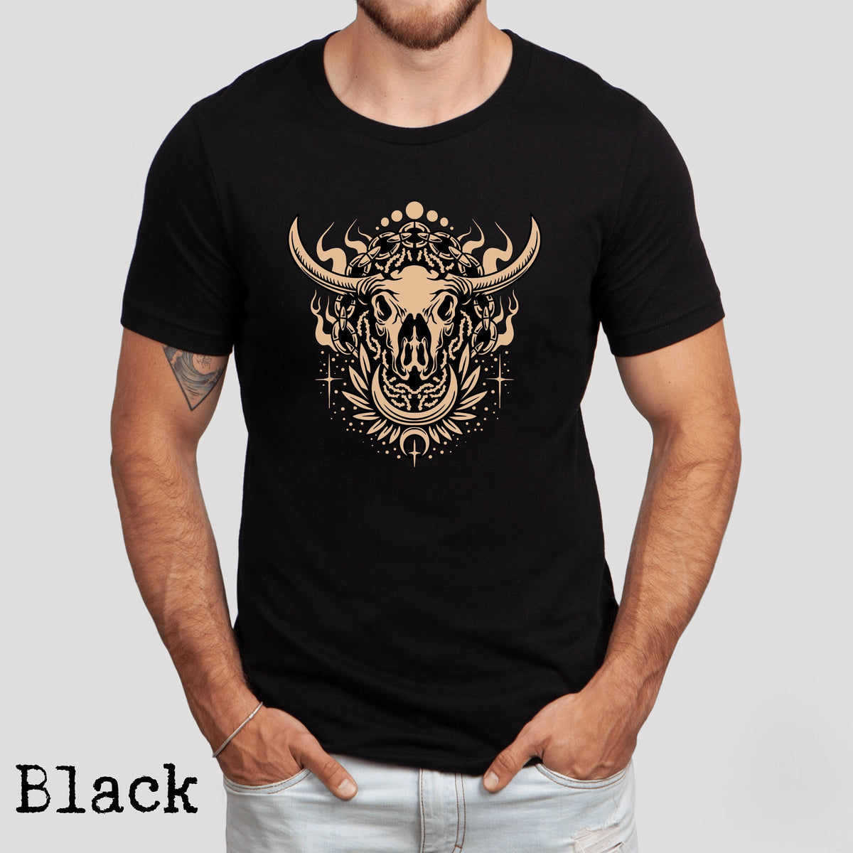 Bull Skull Shirt Cowboy Shirt Western Shirt Cow Skull Shirt Country Shirt Western Graphic Tee Rodeo Shirt Wild West Shirt Texas Tee Graphic Tee – Everyday Comfort · Great Gift For Fans