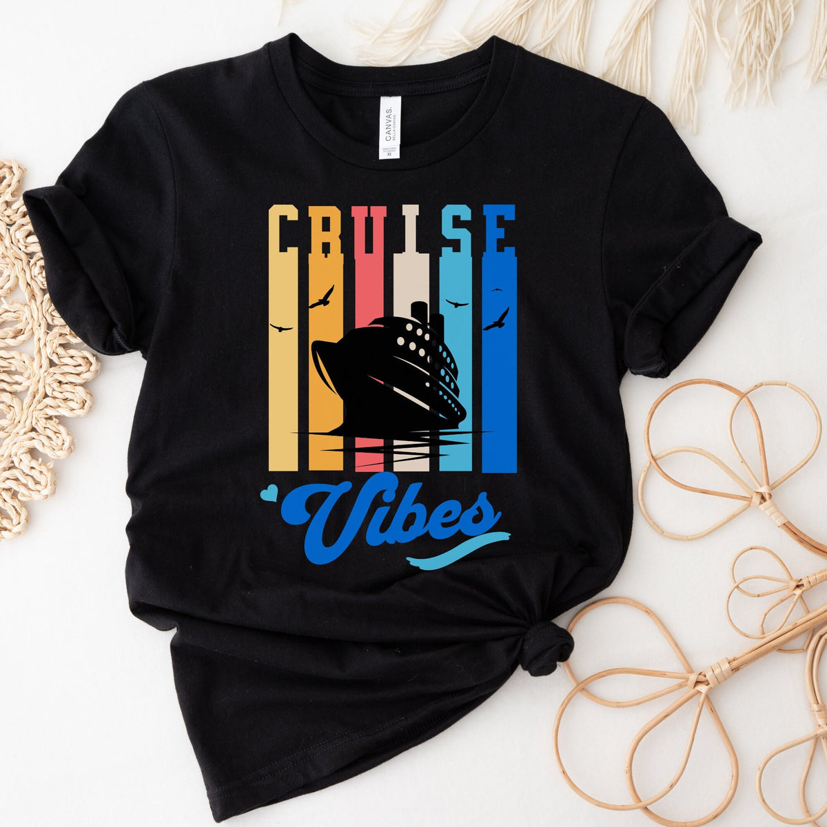 Cruise Vibes Shirt Cruise Tshirts Vacay Mode Shirt Cruise Shirt Cruise Vacation Girls Trip Shirt Cruise Gifts Retro Cruise Shirt Graphic Tee – Everyday Comfort · Top Pick For Any Outfit