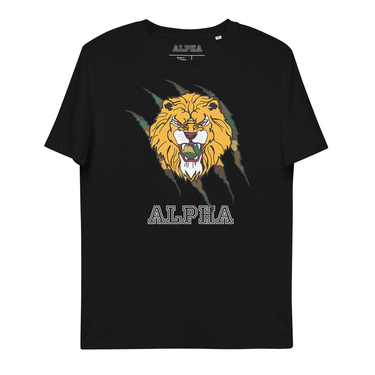 Alpha Lion Unisex organic cotton t shirt Graphic Tee – Bold Style · Top Pick For Any Outfit