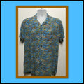 AT027 Americana 195039s style rayon atomic tiki print shirt By Atomik Tiki Graphic Tee – Aesthetic Look · Top Pick For Any Outfit