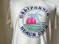 Vintage 8039s California Beach Club Tourist White T Shirt M Graphic Tee – Bold Style · Must-Have Style
