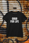Rust Rust Grub For Life T Shirt Gaming T Shirt Black Unisex T Shirt Perfect Gift for Gamers and Rust Fans Graphic Tee – Warm & Stylish · Perfect For Daily Wear