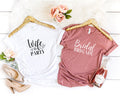Cute Bachelorette Party Wife to Be T Shirts Bridal Brigade Party Tees Cute Bridal Party Shirts Matching Gifts for Bridesmaids Graphic Tee – Everyday Comfort · Perfect For Daily Wear