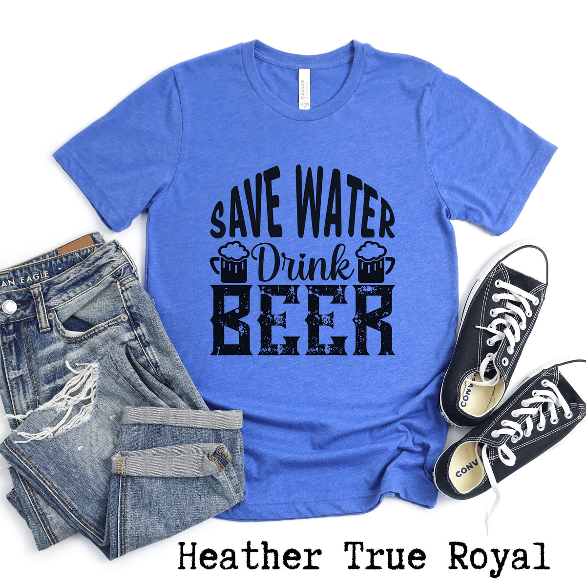 Save Water Drink Beer Shirt Beer Shirt Day Drinking Shirt Funny Beer Shirt Alcohol Shirt Beer Lover Gift Party Shirt Beer Gift Graphic Tee – Feel-Good Design · Perfect For Daily Wear