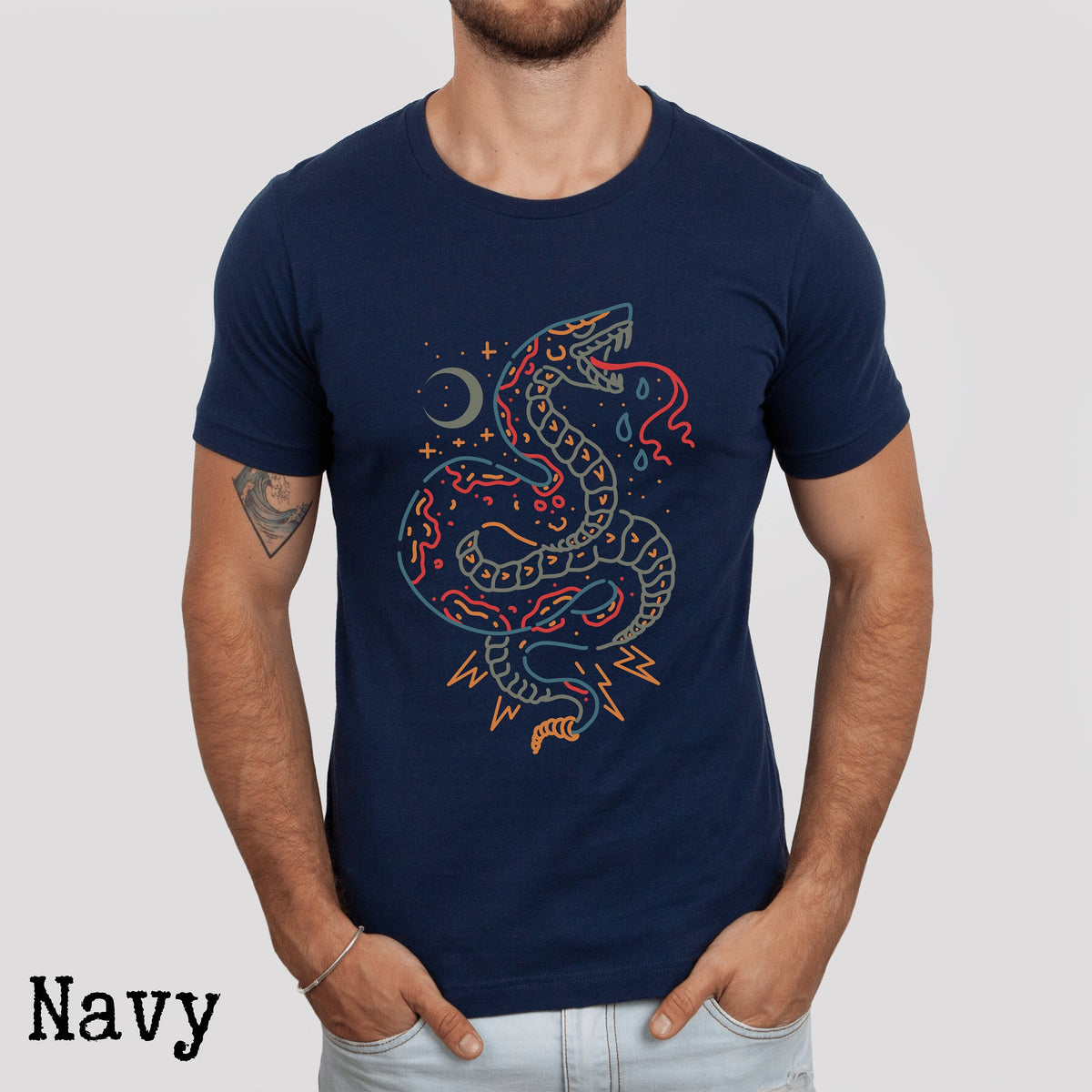 Snake Shirt Celestial Shirt Mystical Shirt Snake Lover Gift Snake T Shirt Snake Lover Shirt Witchy Shirt Occult Shirt Snake Owner Graphic Tee – Warm & Stylish · Must-Have Style