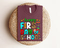 First Day of School Shirt Happy First Day of School Shirt Teacher Shirt Teacher Life Shirt School Shirts 1st Day of School Shirt Graphic Tee – Premium Graphic · Great Gift For Fans