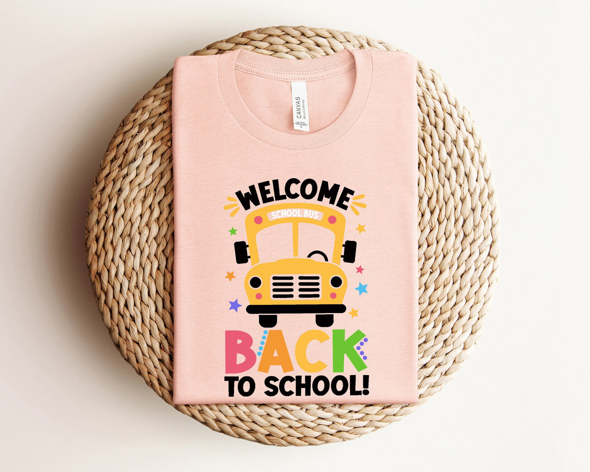 Welcome Back To School Shirt Back To School Shirt Teacher Life Shirt Preschool Shirt Inspirational Shirt Student ShirtGift for Teacher Graphic Tee – Easygoing Wear · Trending Graphic Apparel