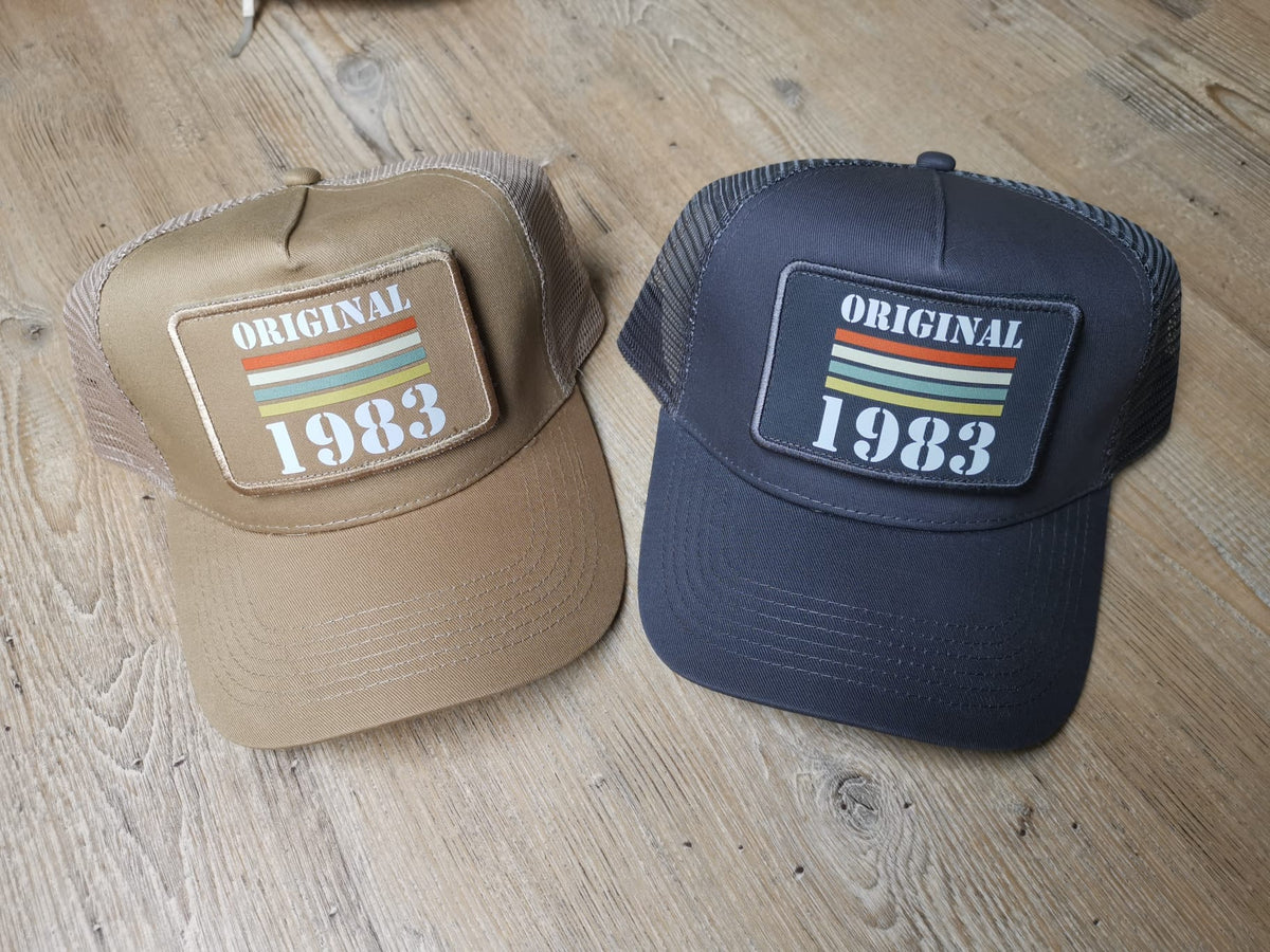 Casquette personnalise anne de naissance anniversaire casquette vintage avec patch Graphic Tee – Warm & Stylish · Great Gift For Fans
