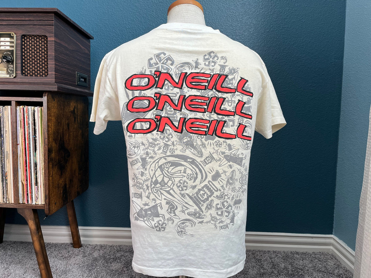 Vintage 9039s O39Neil surfing Surfboard TShirt M Graphic Tee – Aesthetic Look · Top Pick For Any Outfit