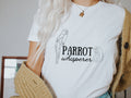 Parrot Whisperer Funny Shirt for Bird Lovers Cute Parrot Parent Gifts Parrot Mom Gift Macaw Amazon African Gray Cockatoo Ringneck Bird Graphic Tee – Easygoing Wear · Must-Have Style