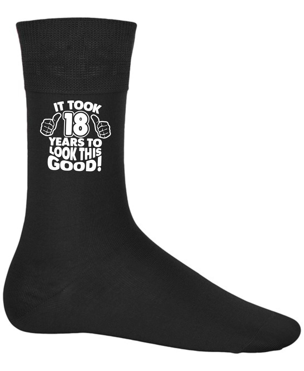 It Took 18 Years To Look This Good Socks Funny 18th Birthday Gift Born in 2007 Socks Adult Birthday Socks Celebration Socks Graphic Tee – Everyday Comfort · Trending Graphic Apparel