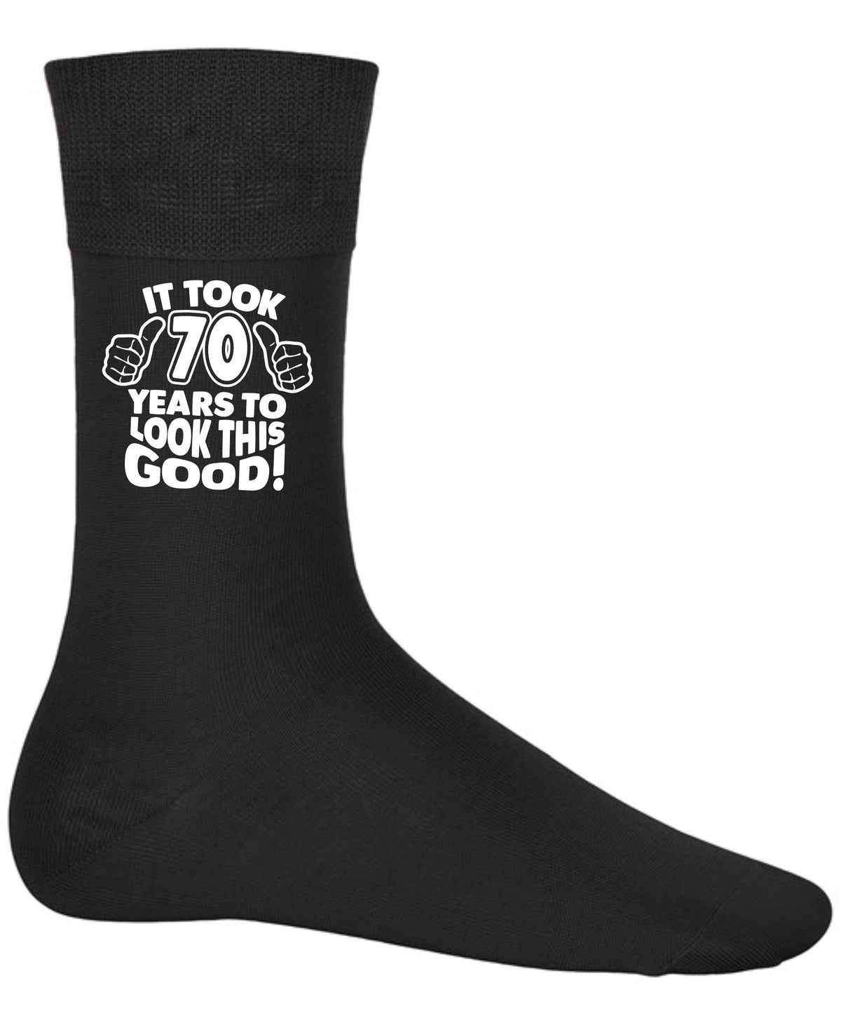 Socks 70th Birthday Gifts For Men Or Women Year 1954 It Took 70 Years Old To Look This Good Graphic Tee – Bold Style · Great Gift For Fans