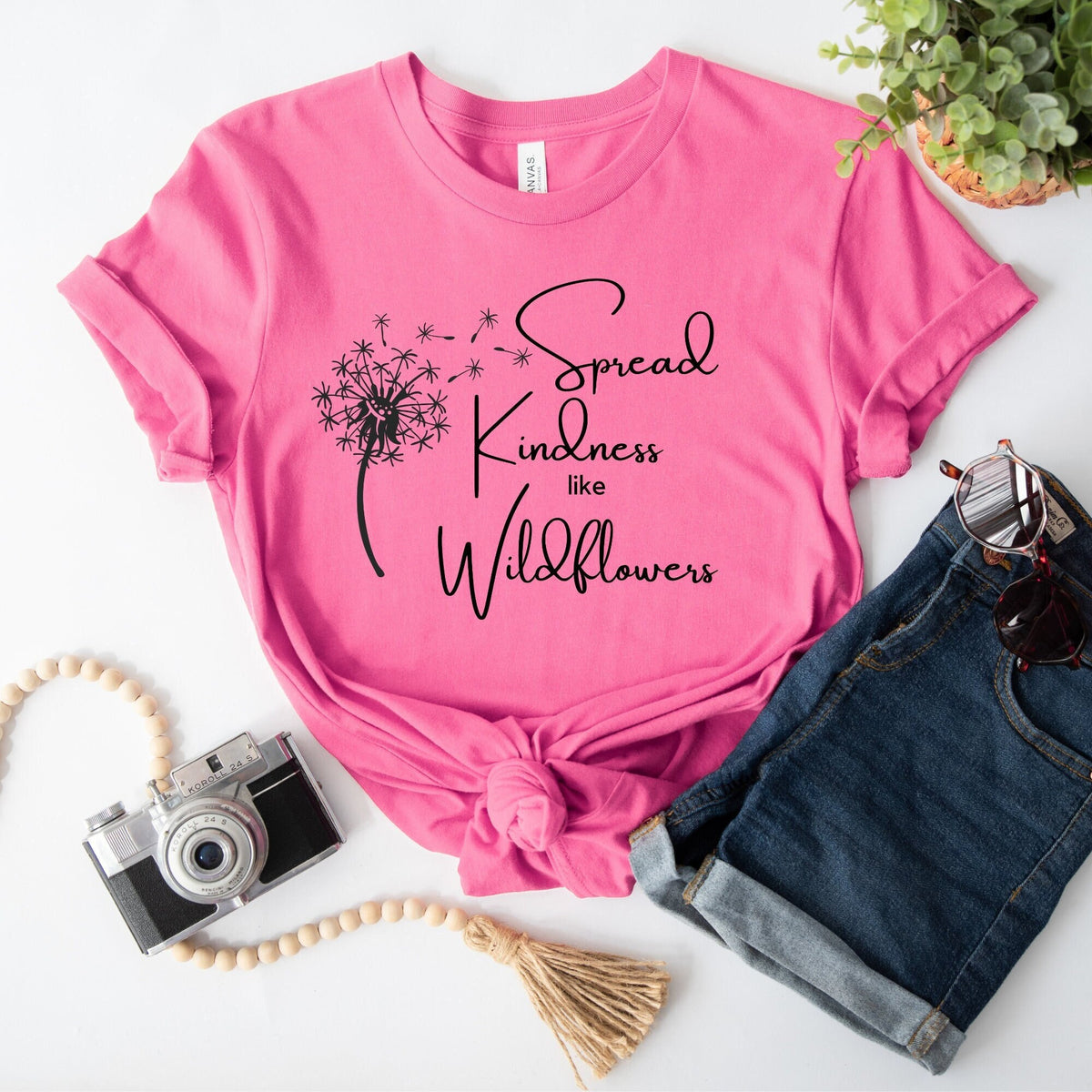 Spread Kindness Like Wildflowers Shirt Wildflowers Shirt Motivational Shirt Inspirational Tshirt Kindness Tee Positive Tshirt Mom Gift Graphic Tee – Easygoing Wear · Perfect For Daily Wear
