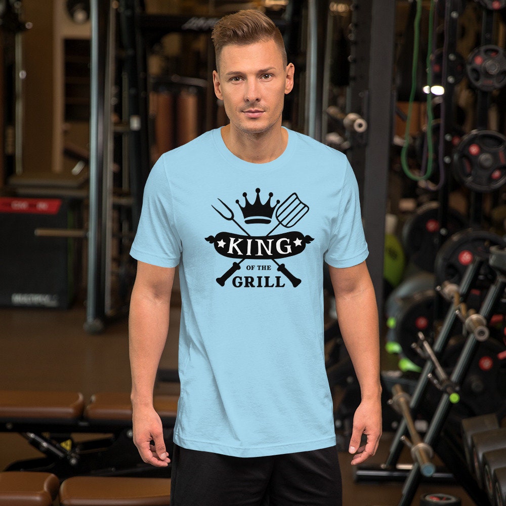 King of the Grill Mens Soft T shirt Graphic Tee – Everyday Comfort · Must-Have Style
