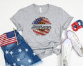 Independence Day Sunflower Shirt 4th of July Tee USA Pride Memorial Day Shirt Proud American Festive Americana Red White Blue T Shirt Graphic Tee – Soft Feel · Trending Graphic Apparel