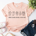 Wildflowers Shirt Botanical Shirt Flower Shirt Boho Shirt Positivity Shirt Motivational Shirt Wildflower Shirt Inspirational Shirt Graphic Tee – Aesthetic Look · Must-Have Style