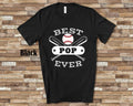 Best Baseball Pop Ever Shirt for Grandpa Great for Father39s Day Birthday or Christmas Gift for Grandfather of Baseball Player Graphic Tee – Everyday Comfort · Trending Graphic Apparel