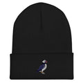 Puffin Bird Beanie Hat Puffin Bird Embroidered Knit Cap Puffin Bird Lover Puffin Bird Gift Funny Puffin Hat Puffin Cuffed Beanie Graphic Tee – Bold Style · Trending Graphic Apparel