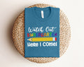 Kindergarten Shirt Back To School TShirt Watch Out Kindergarten Here I Come TShirt School Vibes Shirt Girls Kindergarten Shirt Graphic Tee – Everyday Comfort · Must-Have Style