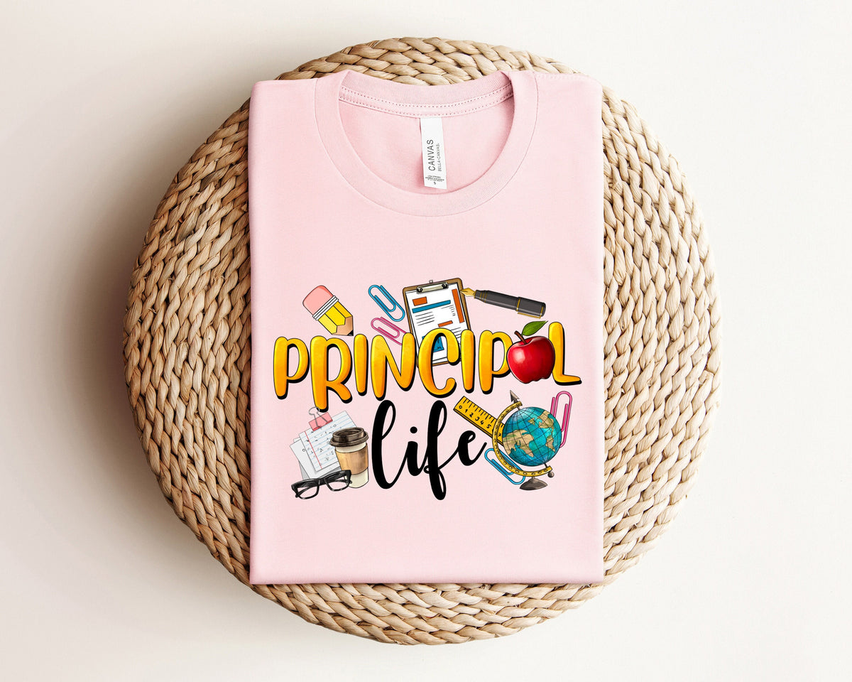 Principal T Shirt Teacher39s Day Gift Gift for Principal Teacher Appreciation Shirt Best Teacher Shirt Back To School Shirts Graphic Tee – Easygoing Wear · Top Pick For Any Outfit