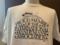 Vintage 9039s International Handyman39s Association Grey T Shirt Size XL Graphic Tee – Premium Graphic · High-Quality Print