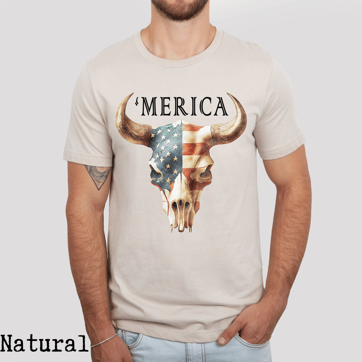 Merica Shirt Bull Skull Shirt Cow Skull Shirt 4th of July Shirt Patriotic Shirt Independence Day Tee USA Shirt Fourth of July Shirt Graphic Tee – Premium Graphic · Trending Graphic Apparel