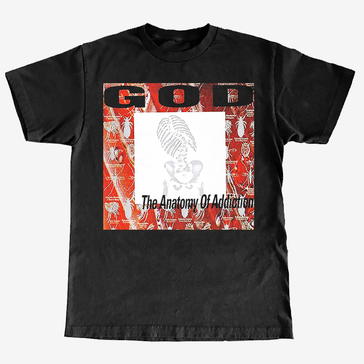 God 39The Anatomy of Addiction39 T Shirt Graphic Tee – Soft Feel · Trending Graphic Apparel