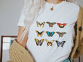 Vintage Butterfly T shirt Botanical Nature Tshirt Vintage Fauna Womens Shirts for Gardening Pretty Butterfly Tee Pollinator T shirt Gift Graphic Tee – Feel-Good Design · Trending Graphic Apparel