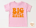 Big Sister Toddler Shirt Retro Kids Pregnancy Announcement Shirt Sibling Natural Infant Toddler Youth Tee Best Gifts Graphic Tee – Cozy Vibes · Must-Have Style