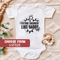 Engineer Baby Bodysuit Father39s Day Engineer Gift Cute Engineer Baby Bodysuit Baby Engineer Future Engineer Like Daddy Baby Bodysuit Graphic Tee – Warm & Stylish · High-Quality Print