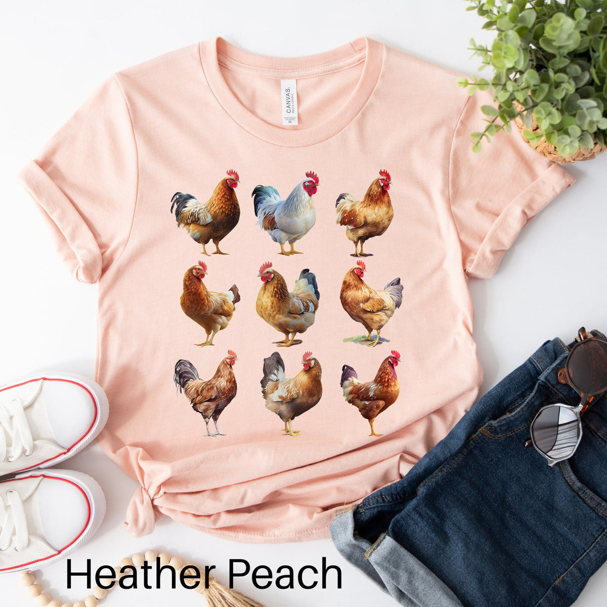 Chicken Shirt Chicken Lover Shirt Chicken Lover Gift Farm Shirt Farmer Shirt Farm Life Shirt Chicken Gift Chicken Lady Shirt Graphic Tee – Aesthetic Look · High-Quality Print