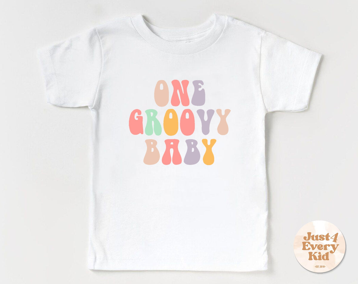 One Groovy Baby Shirt Toddler Shirt Groovy One Bodysuit First Birthday Natural Body First Birthday Shir Girl Retro Birthday Toddler Tee Graphic Tee – Feel-Good Design · Top Pick For Any Outfit
