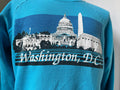 Vintage 8039s Washington DC Blue Crewneck Sweatshirt Size L Sweatshirt – Aesthetic Look · Must-Have Style