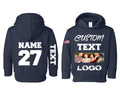 Custom Hoodie Custom Logo Hoodie Personalized Text SweatShirt Team Logo SweatShirt Personalized Hoodie Your Text Hoodie Christmas Hoodie – Feel-Good Design · Perfect For Daily Wear
