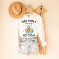 Funny Fruit Lover Sweatshirt for Historian or History Teacher Not Today Scurvy History Professor Gift Social Studies Cute Retro Fruit Sweatshirt – Everyday Comfort · Must-Have Style