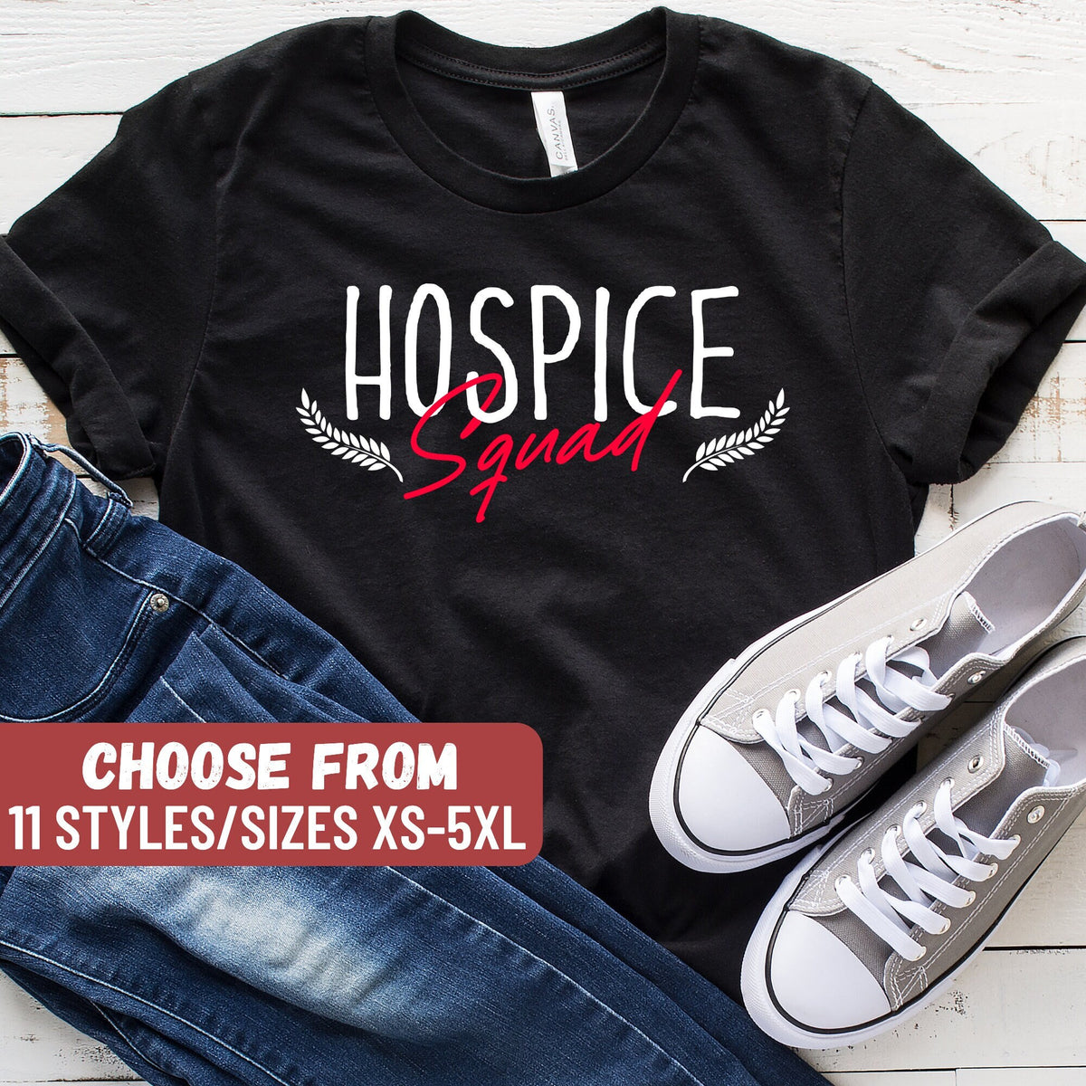 Hospice Nurse Shirt Nurse TShirt Rn Shirt Registered Nurse Shirt Hospice Nurse Gift Nurse Gift Ideas Hospice Squad TShirt Graphic Tee – Feel-Good Design · Trending Graphic Apparel