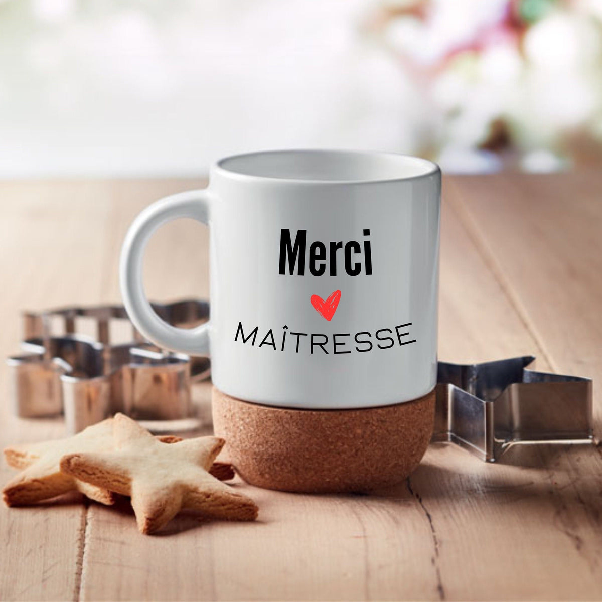 Mug lige quotMerci matressequot merci matre cadeau cole Graphic Tee – Fan Favorite · High-Quality Print