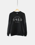 Original 1983 Girl Sweatshirt Womens Vintage 40th Birthday Shirt Ladies Birth Year Numbers Jumper Sweatshirt – Feel-Good Design · Must-Have Style