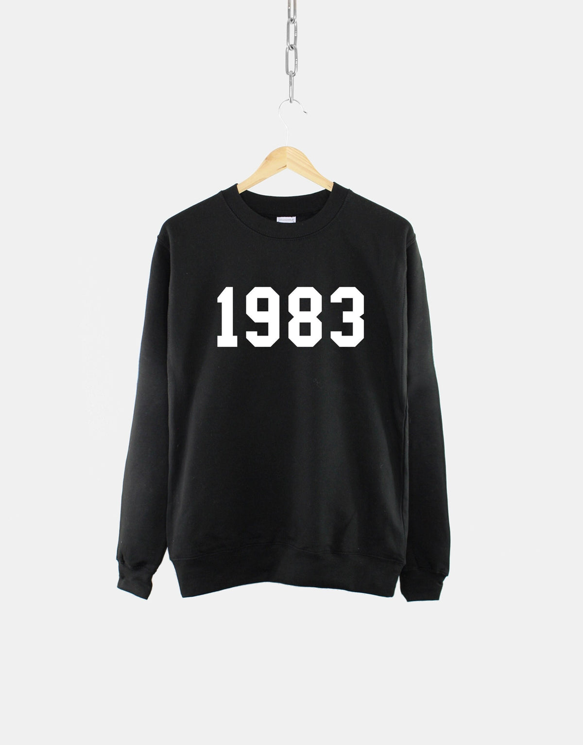 1983 40th Birthday Sweatshirt Made In Year Numbers Sweater Sweatshirt – Bold Style · Must-Have Style