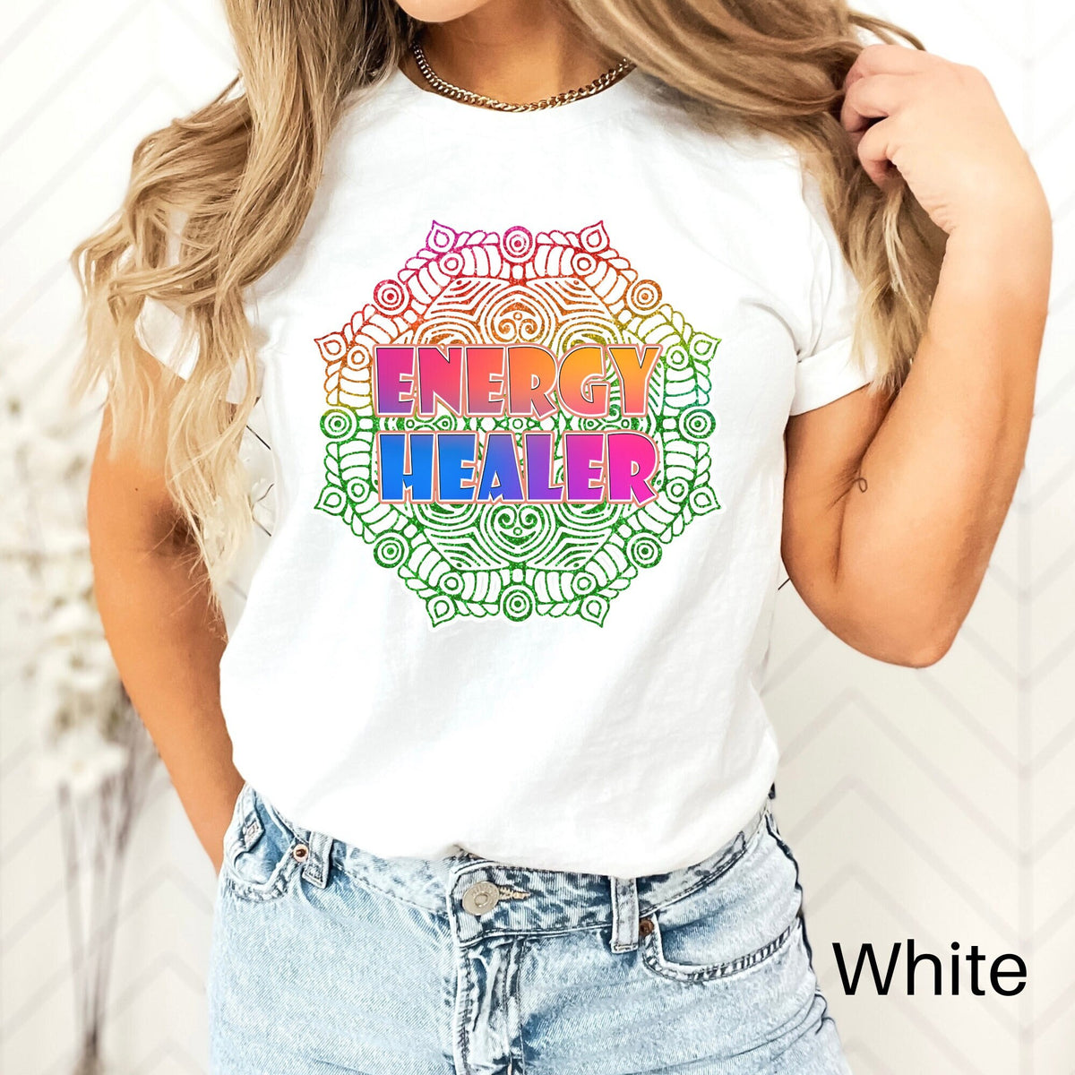 Energy Healer Shirt Reiki Shirt Spiritual Shirt Energy Healing Shirt Meditation Shirt Yoga Shirt Chakra Shirt Gift for Healer Graphic Tee – Bold Style · Must-Have Style
