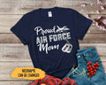 Proud Air Force Mom Air Force Dad Shirts Air Force Family US Air Force Shirts US Air Force Military Shirts Air Force Graduation Shirts Graphic Tee – Bold Style · Great Gift For Fans