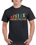 Top Gift TShirt for Dad Evolution of Hurling Sports Cotton Comfort Graphic Tee – Warm & Stylish · High-Quality Print