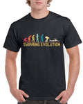Top Gift TShirt for Dad Evolution of Swimming Sports Cotton Comfort Graphic Tee – Fan Favorite · Perfect For Daily Wear