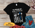 Flag Proud Air Force Mom Air Force Dad Shirts Air Force Family US Air Force Shirts US Air Force Military Shirts Air Force Graduation Graphic Tee – Warm & Stylish · Trending Graphic Apparel