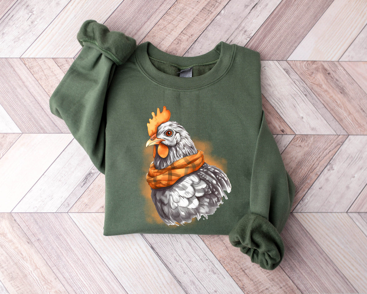Chicken Sweatshirt Chicken Shirt Gift For Chicken Lover Thanksgiving Shirt Thanksgiving Sweatshirt Thanksgiving HoodieFall Chicken Tee Hoodie – Feel-Good Design · Great Gift For Fans