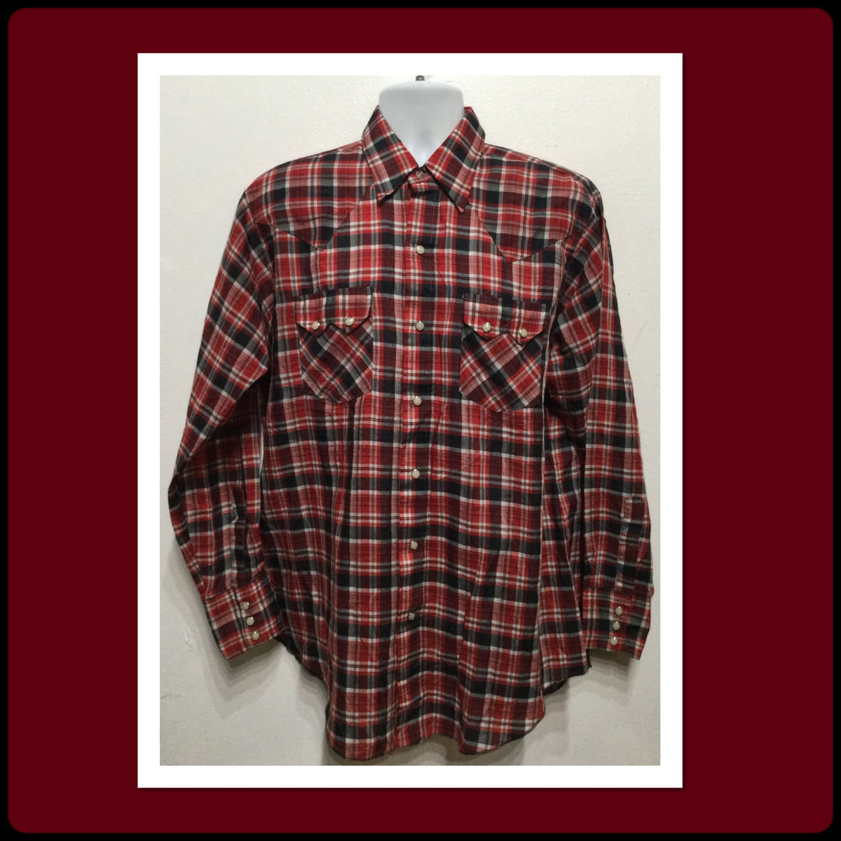 WS038 Vintage plaid western shirt by Dee Cee Graphic Tee – Feel-Good Design · Trending Graphic Apparel